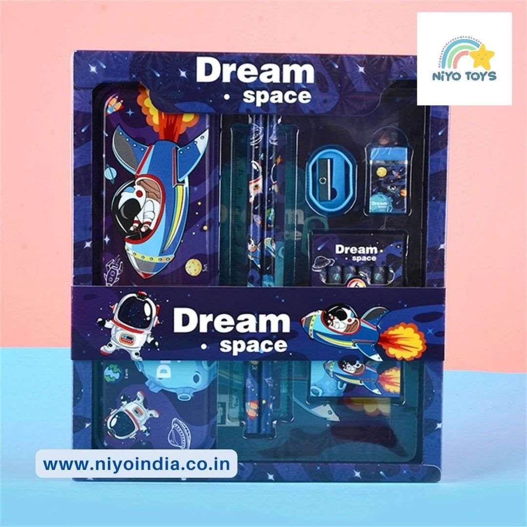 My Store Unique Kids Stationery Set for Fun Learning-SPACE