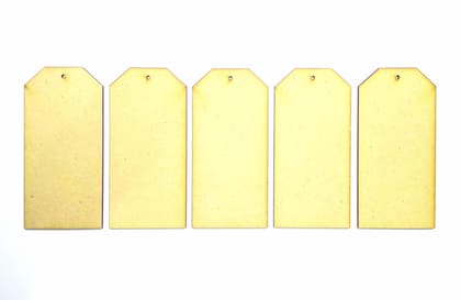 MDF Big Size Book Mark Tags Set of 5 Pcs - 3.4 Inches By 7.0 Inches MDF Big Size Book Mark Tags Set of 5 Pcs - 3.4 Inches By 7.0 Inches