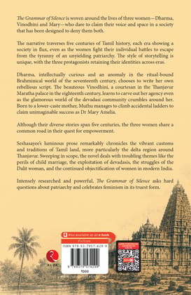 The Grammar of Silence: Five Centuries. Three Women. Towards Liberation. The Grammar of Silence: Five Centuries. Three Women. Towards Liberation.