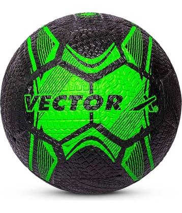 Vector X Green Rubber Football ( Pack of 1 )