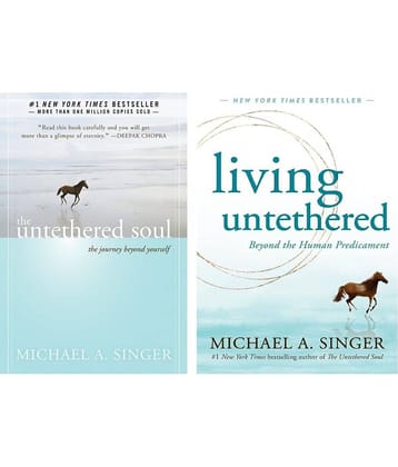 Michael A. Singer 2 Books Set: The Untethered Soul & Living Untethered (English, Paperback)