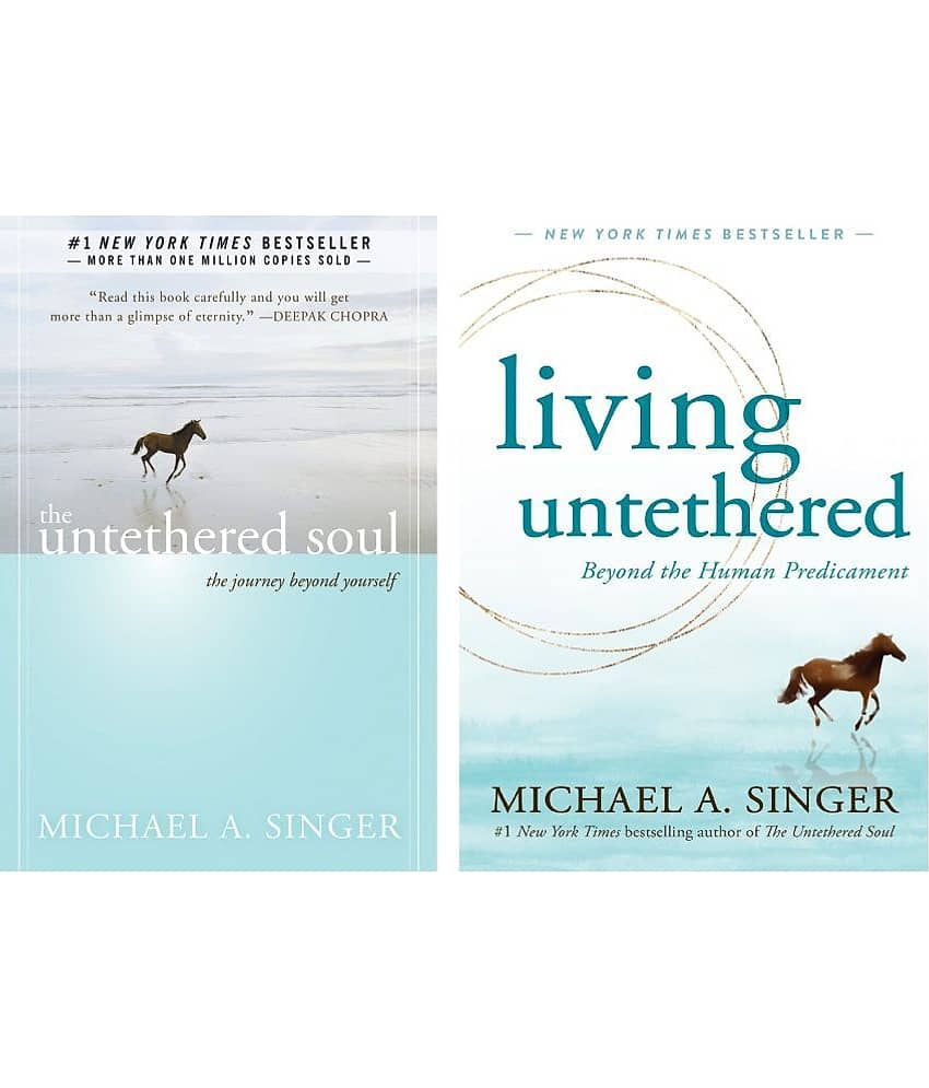 Michael A. Singer 2 Books Set: The Untethered Soul & Living Untethered (English, Paperback)