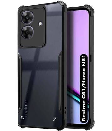ZAMN Bumper Cases Compatible For Polycarbonate Realme C61 ( )