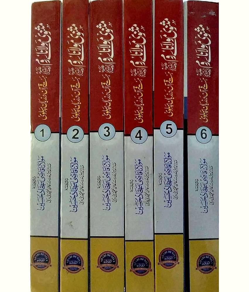 Masnavi Maulana Rum (6 vol set)(8285254860)