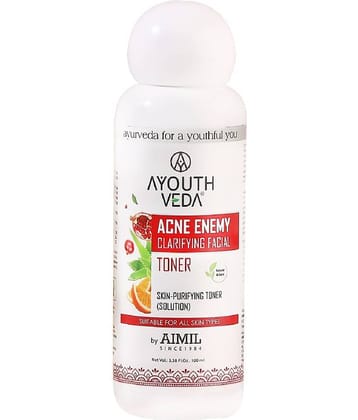 Ayouthveda ACNE ENEMY CLARIFYING FACIAL Skin Tonic 100 mL