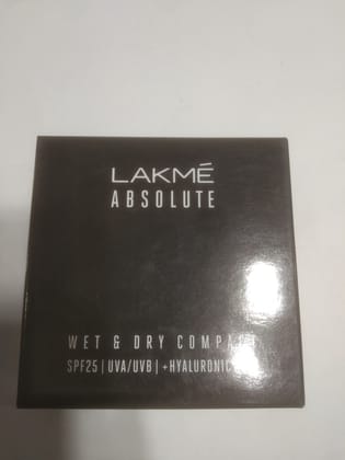 Lakme Absolute Wet & dry compact Spf25 | uva/uvb+hyaluronid 02 rose 