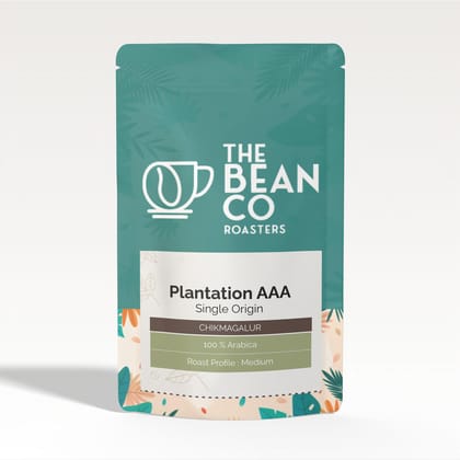 THE BEAN CO Plantation AAA | Medium Roast |100% Arabica (Whole Bean, 500 g)