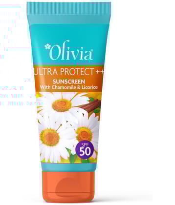 OLIVIA - Sunscreen Cream For All Skin Type ( Pack of 1 )