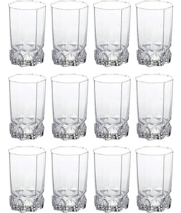 Somil Water/Juice  Glasses Set,  300 ML - (Pack Of 12)