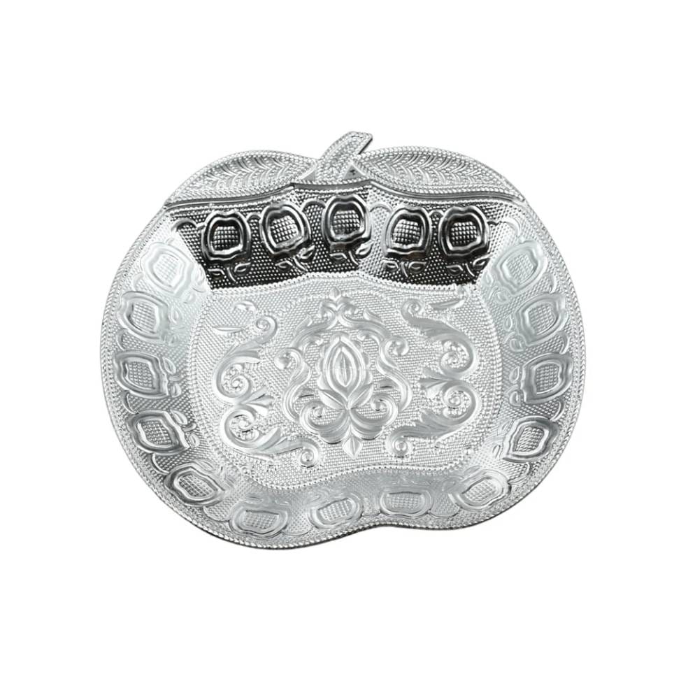 Fancy Mukhwas & Dry Fruit Serving Tray (Silver)