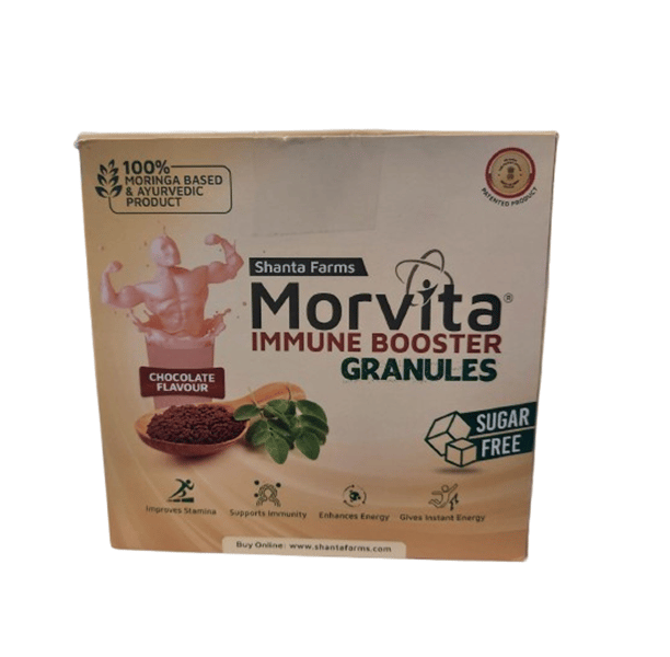 Morvita Immune Booster Granules (Chocolate Flavour) - 400 gm