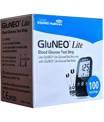 InfopiagluNeo Lite 100 Sugar Test Strips (2 X 50 Strips)