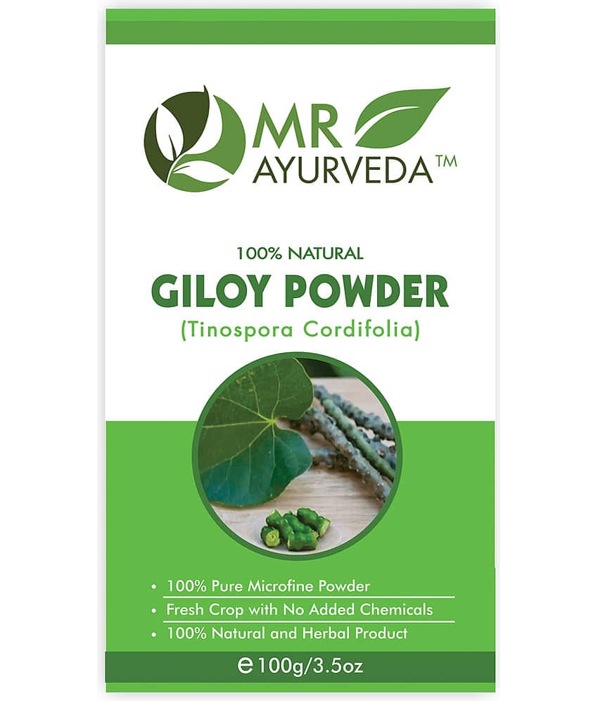 MR Ayurveda 100% Organic Pure Giloy Powder Hair Scalp Treatment 100 g