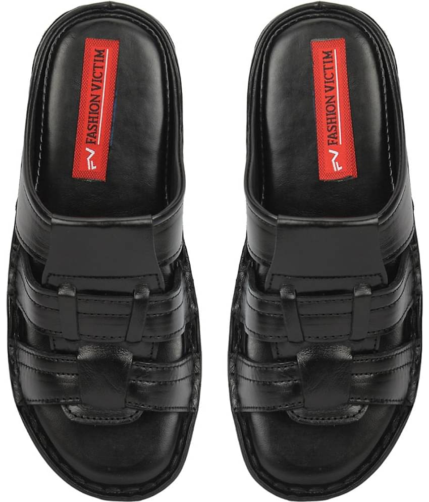 Fashion Victim - Black Men's Sandals