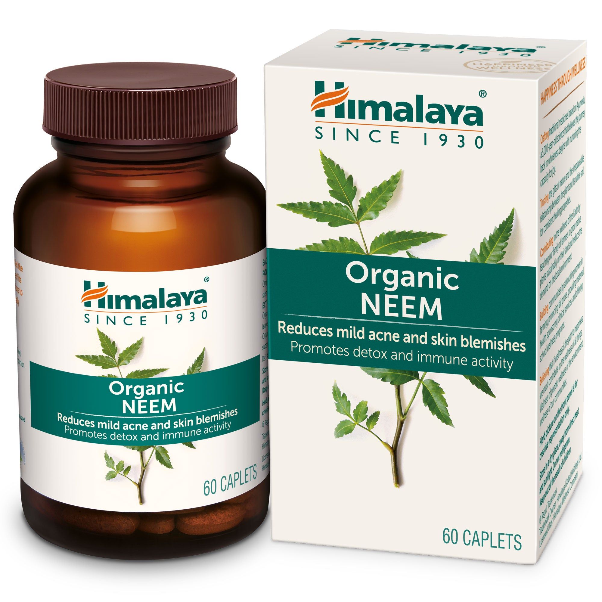 Himalaya Organic Neem 60 no.s