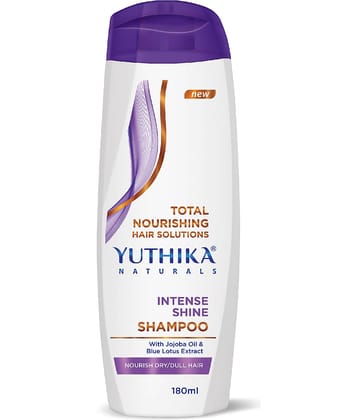Yuthika Naturals Total Nourishing Hair Solutions Shampoo Intense Shine 180ml