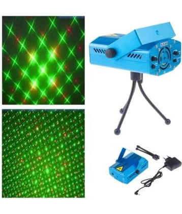 EliteDecor Sound Activated Mini Laser Projector Light Blue