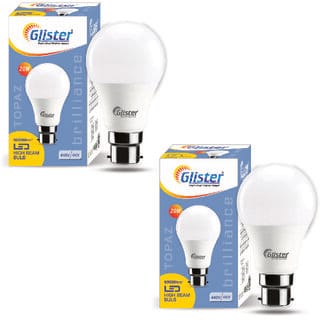 Glister 20W LED Bulb(PACK OF 2)