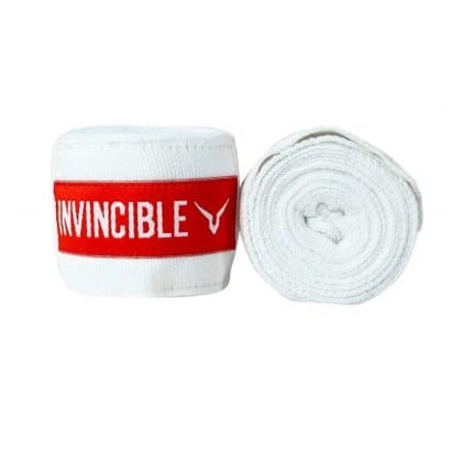 Invincible Mexican Style Stretchable White Hand Wraps