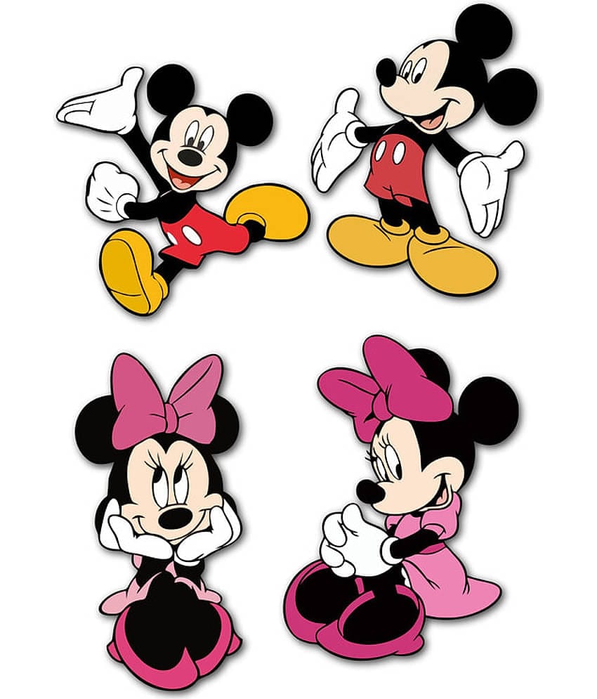 Saf Wood Fridge Magnet - Pack of 4