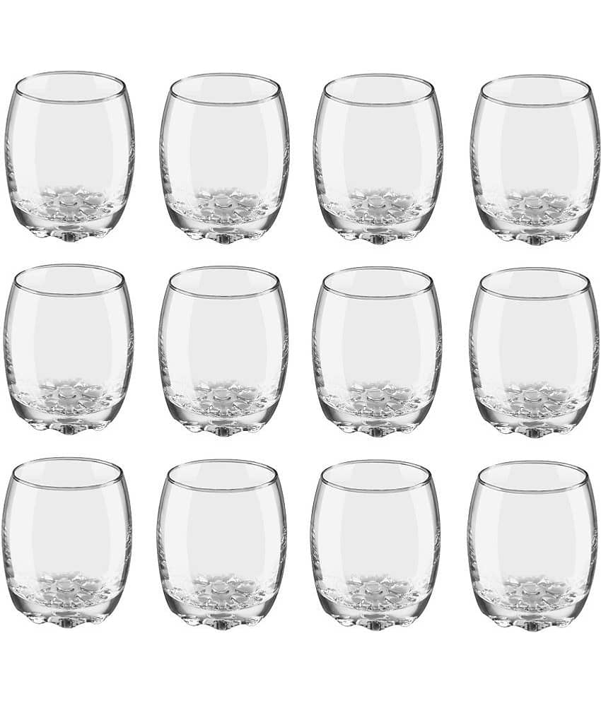 Somil Water/Juice  Glasses Set,  270 ML - (Pack Of 12)