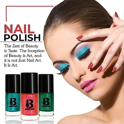 BANETION 9 ML Makeup Collection, Mini Nail Kit, Paraben Free, Long Lasting Formula, 12 in 1 Combo