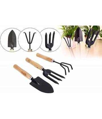 VillWin Gardening Tools - Garden Tool Wooden Handle