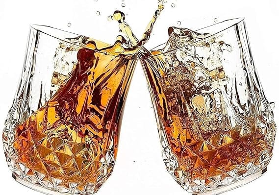 Diamond Plastic Glass Elegant and Durable Drinkware, Perfect for Parties and Everyday Use, BPA-Free, Lightweight, and Shatter-Resistant
