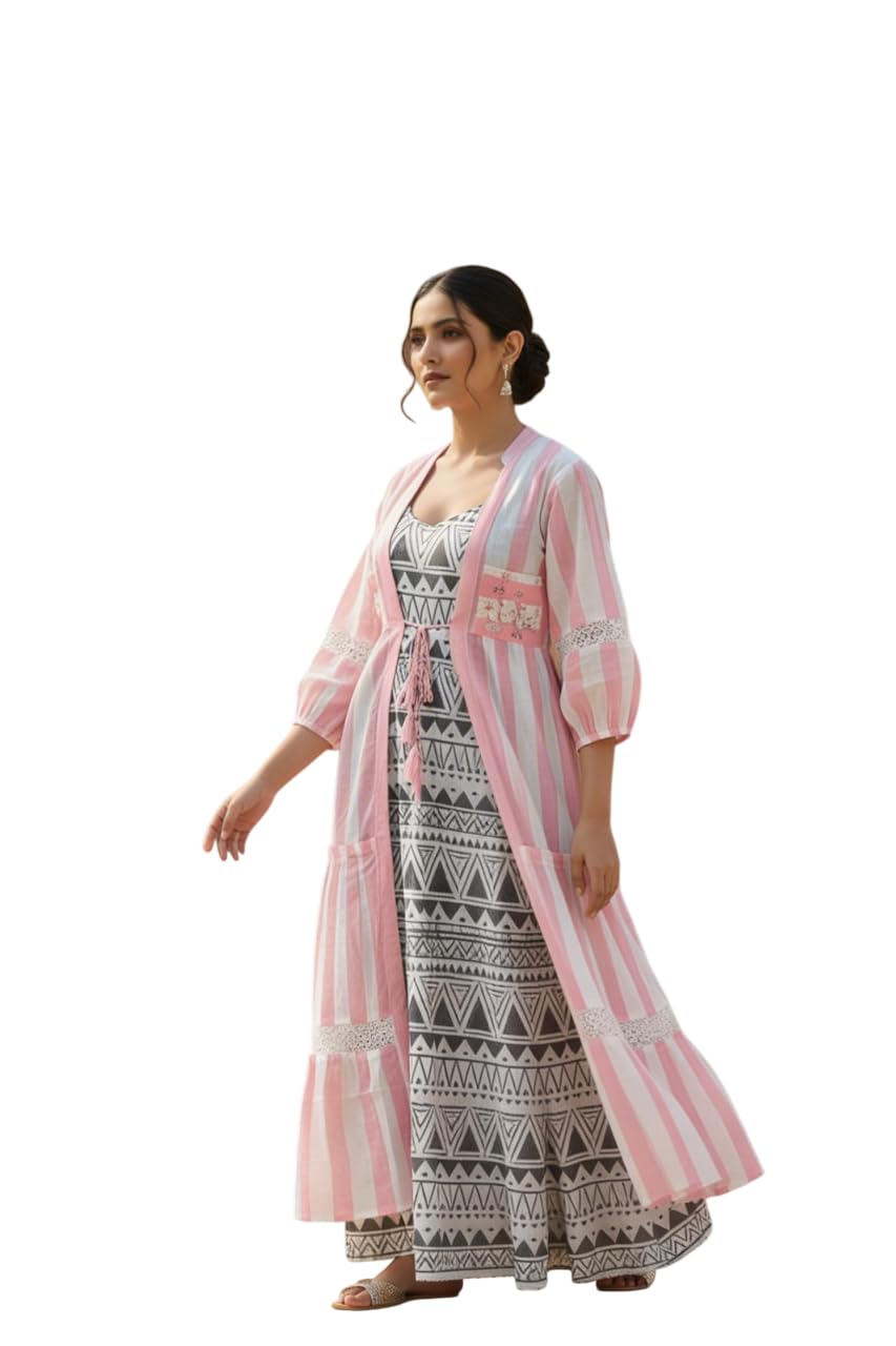 Designer Women Kurta Pant Set | Lightweight Comfortable Ethnic Suit For Women