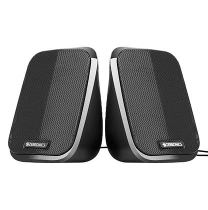 Zebronics ZEB-FAME Wired 2.0 Speakers - Black 