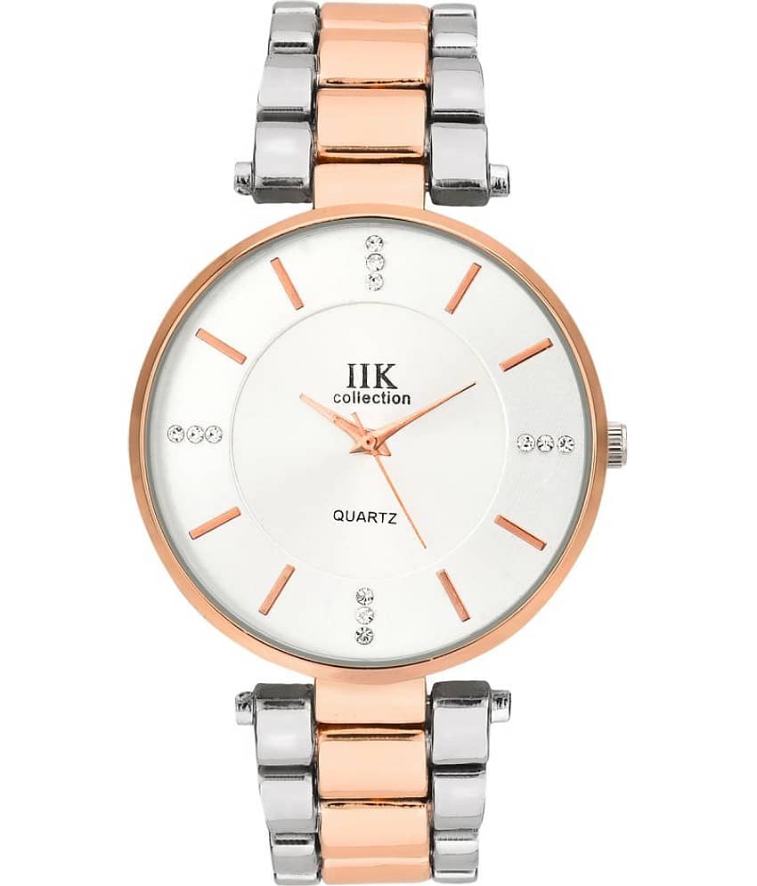 IIK COLLECTION Ceramic Round Womens Watch