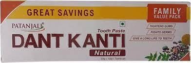 Patanjali Dant Kanti Toothpaste 200+200+200gm