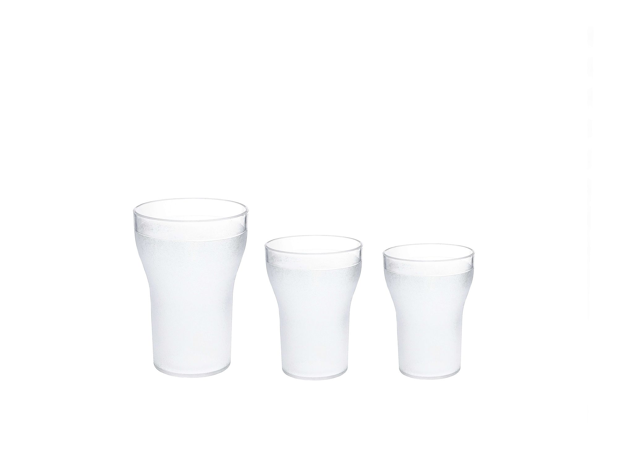 V4 Kitchen Partner Coke Glass, Unbreakable Drinkware, Premium Polycarbonate - 300ml (Set of 6 Pieces)