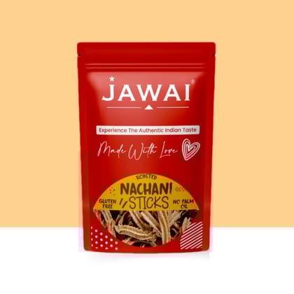 Nachani Sticks - Roasted Super Snack - No Palm Oil - Gluten-free-100 gms