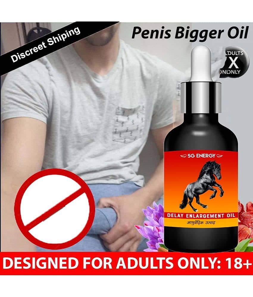 5G Energy ™ 100% Ayurvedic and Natural  Tiger King African Size Stud Lubricant Penis Long Oil, Sanda Japan oil, Hammer Thor Original oil, Power Stamina Energy Men