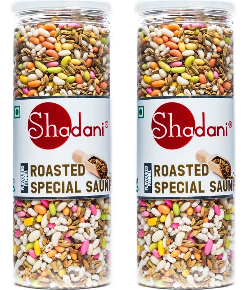 Shadani Roasted Special Saunf Hard Candies 225 gm Pack of 2