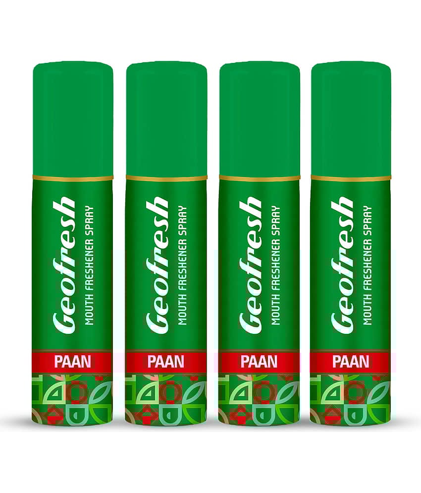 Leeford Breath Freshener Spray Paan 15 g Pack of 4