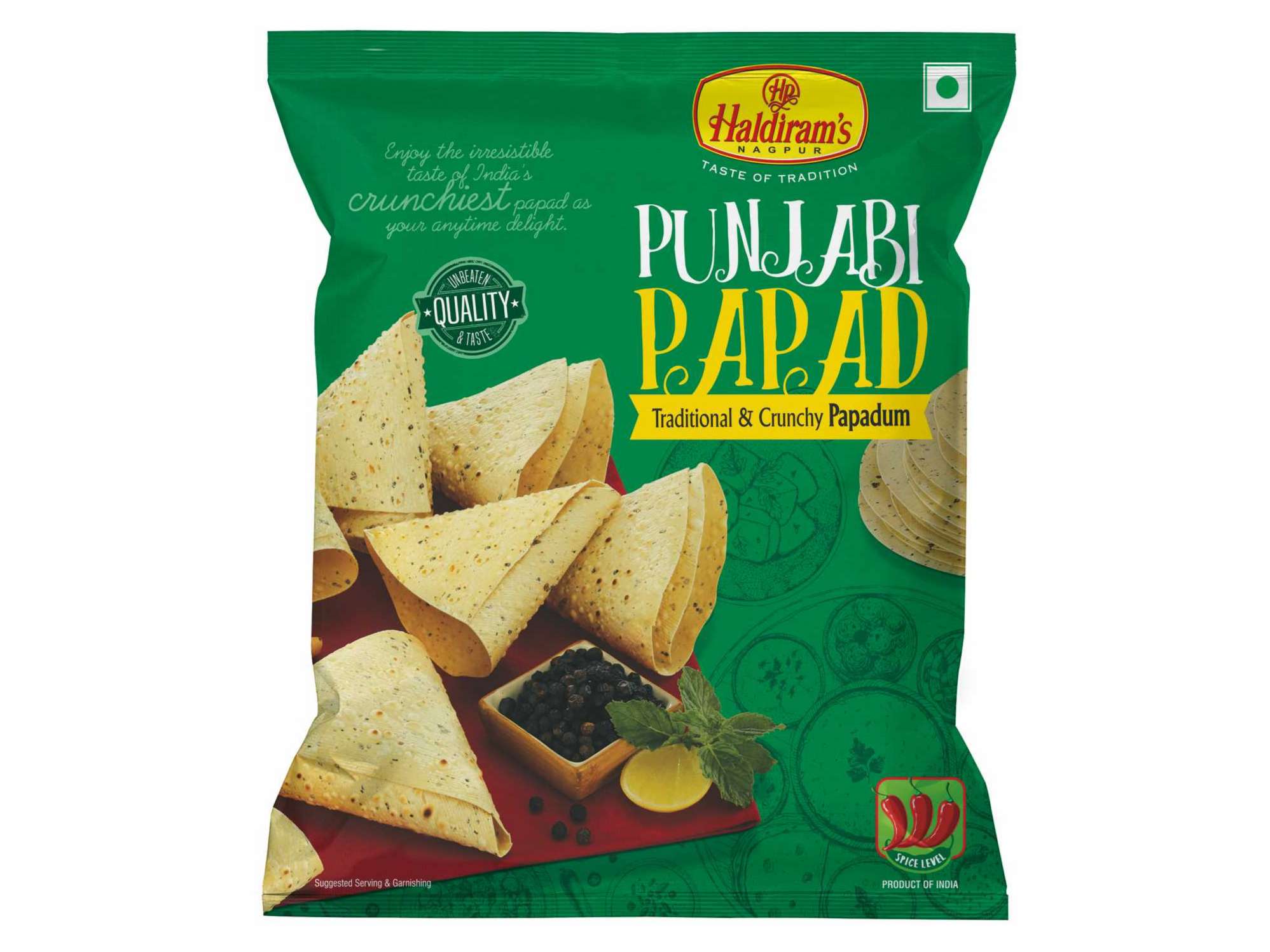 Haldiram's Punjabi Papad - 400 gm