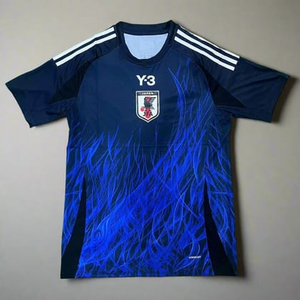 Japan Y-3 Blue Special Edition Jersey-S