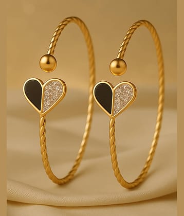 SHANKHRAJ MA LL Gold Bangle ( Pack of 1 )