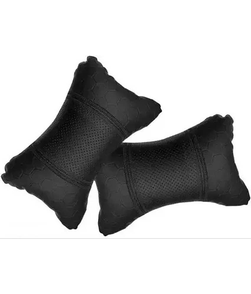 RONISH Neck Cushions Set of 2 Black
