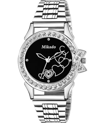 Mikado - Silver Stainless Steel Analog Womens Watch
