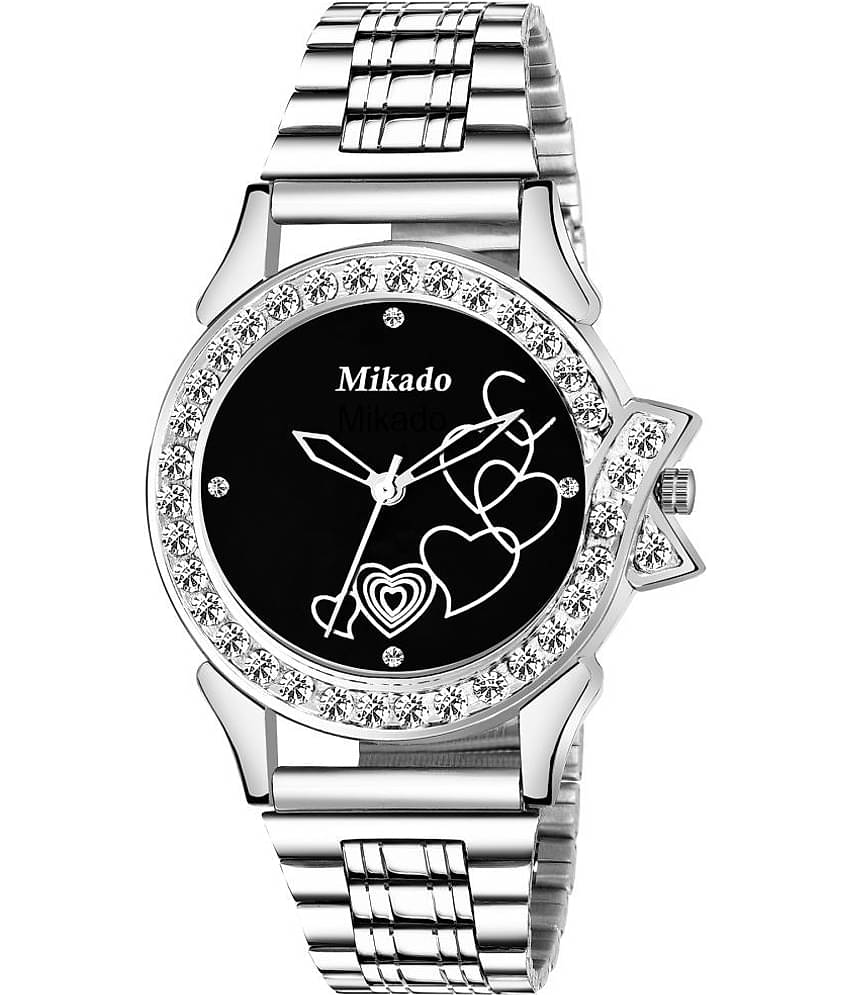 Mikado - Silver Stainless Steel Analog Womens Watch