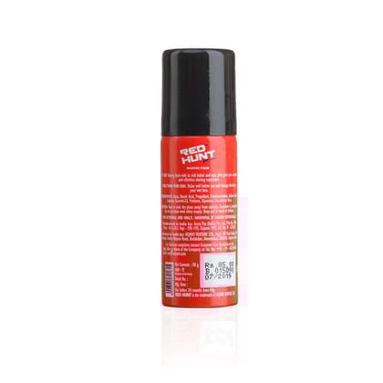 Red Hunt Shaving Foam For the Perfect Clean Look Ideal for all skin types 50ml