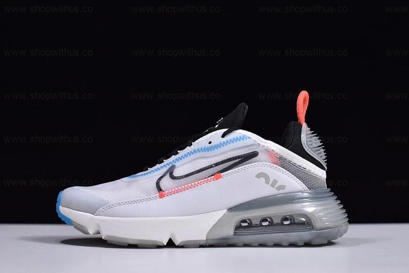 NikeAir Max 2090 - White/Pure Platinum/Bright Crimson-Euro 44