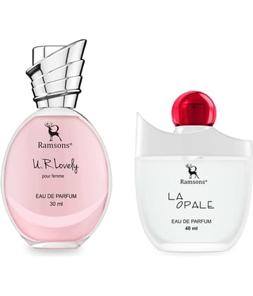 Ramsons - U R LOVELY 30ml & LA OPALE 40ml Eau De Parfum For Unisex ( Pack of 2 )