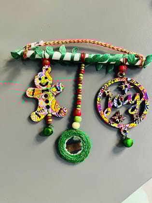 XMas special hangings - Gingerbread man and joy - for door or wall