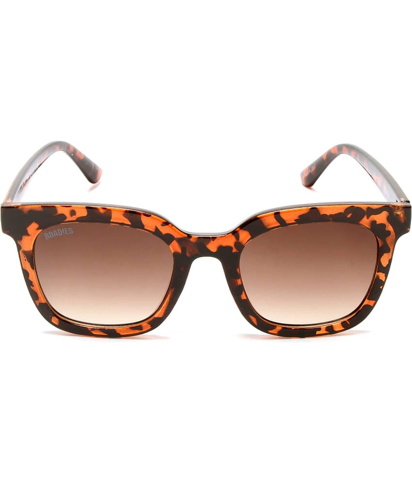 Roadies - Brown Square Sunglasses ( Pack of 1 )