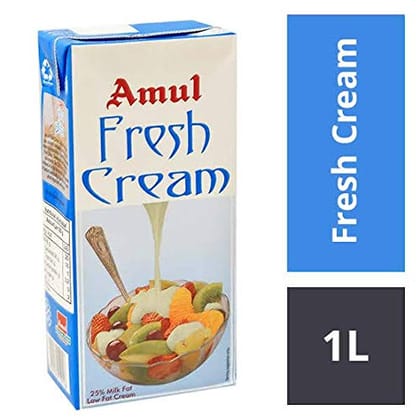 Amul Fresh Pure Cream 1 LITRE