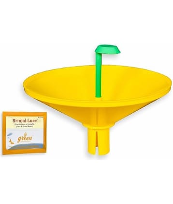 Combo Pack of 5 Water Pheromone Trap with Brinjal Pheromone Lure for Brinjal Fruit and Shoot Borer